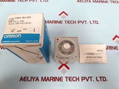 Omron H3BA-8H-305 Timer Modul 100/110/120VAC 50/60Hz - Bild 1 von 4