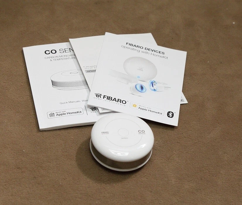 FIBARO FGBHCD-001 Co-Sensor Homekit, Weiß, Kohlenmonoxiddetektor - Bild 1 von 1