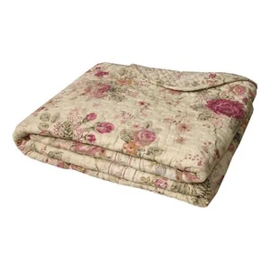 Greenland Home Antique Rose - Classic Traditional Floral - 100% Cotton Quilted - Picture 1 of 7