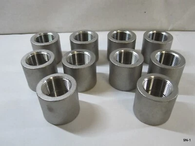 10 Pack Stainless Steel Couplings 1" SP114 MB 316 150 - Image 1 of 4