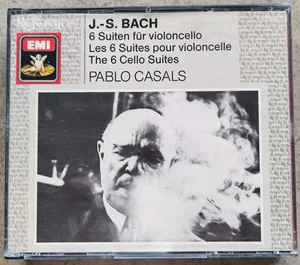Bach - 6 Cello Suites Pablo Suites EMI Swindon UK 1st 2CD 1988 No IFPI NM - Picture 1 of 4