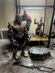 1/6 Hot Toys Marvel Avengers EndGame Thanos Battle Damaged Action Figure MMS564 - Picture 1 of 7