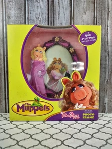 Marco de fotos Disney Miss Piggy vintage nuevo en caja The Muppets  - Imagen 1 de 5