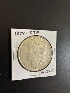1878 Morgan Silber Dollar 8TF 8 Schwanzfedern vz Details - Bild 1 von 7