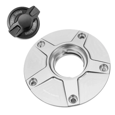 Tapas de combustible para moto TIT CNC NIMBLE para VERSYS 650 14 15 16 17 18 Foto 1 de 4