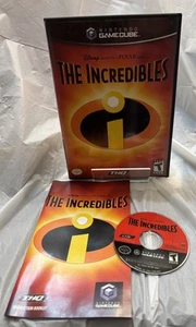 The Incredibles (Nintendo GameCube, 2004) Complete in Box Excellent Disc - Picture 1 of 3