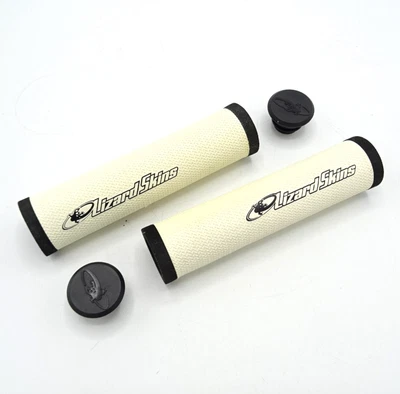 Lizard Skins DSP Durasoft Polymer Mountain Bike Grips 130x32.3mm White GN486A-E7 - Image 1 of 2