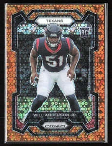 2023 Panini Prizm #342 Will Anderson Jr. Orange Disco - Bild 1 von 2