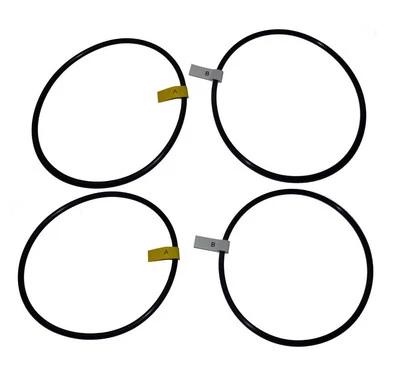 CAPTAIN O RING Culligan OR-34A (2 pack, 4 pcs) Replacement O-Rings for Culligan and Ace Filters
