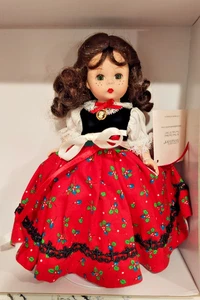 Muñeca Madame Alexander 35990 Deck The Halls 8" con caja, etiquetas, accesorios - Imagen 1 de 6