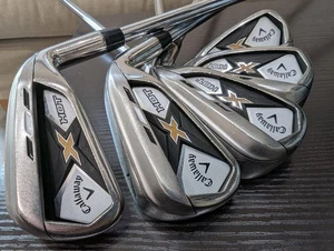 Callaway X-HOT Iron Set Flex R 5 Pieces NS PRO950GH Right Handed F/S #43 - Picture 1 of 12