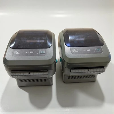 Two Zebra ZP505 Thermal Label Printer ZP505-0503-0017 - Image 1 of 4