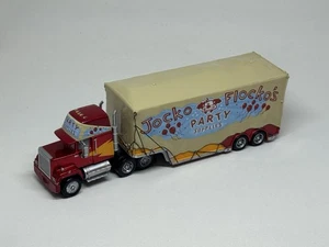 Disney Pixar Cars 1:55 Diecast Jocko Flocko’s Party Supplies Mack Hauler Used - Picture 1 of 4