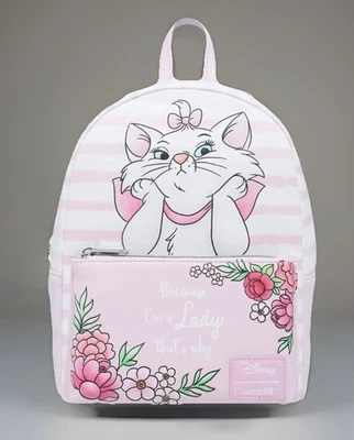 Mini mochila Loungefly Disney The Aristocats Marie Stripe Foto 1 de 4