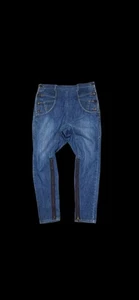 Rare Frapbois High Rise Leg Zipper Denim - Picture 1 of 17