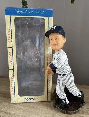 LOU GEHRIG New York Yankees MLB Salón de la Fama Cooperstown 10” Bobblehead ¡NUEVO EN CAJA! Foto 1 de 2