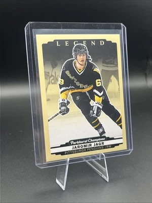 2022-23 Upper Deck Parkhurst Champions - SP Legends Jaromir Jagr #329 - Image 1 of 2