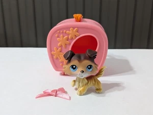 LITTLEST PET SHOP LPS #58 Sage Collie Paw Up autentico arco portapacchi Hasbro - Foto 1 di 13