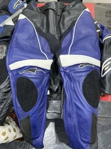Alpinestars Motorcycle Leather Trousers, Display Sample Size 54 - Picture 1 of 24