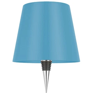 L'Arcolaio Lampada Touch Metal Tappo 11 x 11 x 13 Cm Celeste - Imagen 1 de 1