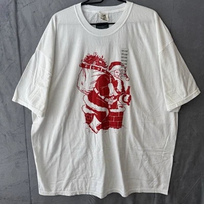 Camiseta Dirty Coast Santa Claws con saco de pez cangrejo hervir colores cómodos 3XL NUEVA CON ETIQUETAS Foto 1 de 4