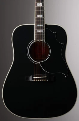 Gibson Hummingbird Custom Acoustic Electric Guitar - Ebony, incl. OHSC - Image 1 of 4