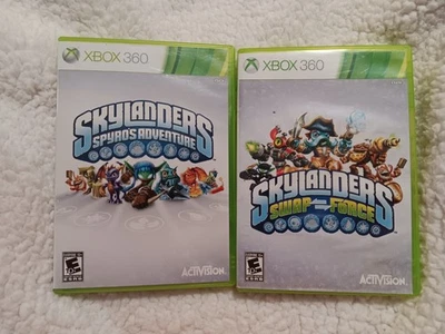 Paquete Xbox360 Skylanders Spyros Adventures and Swap Force. Usado. Foto 1 de 4