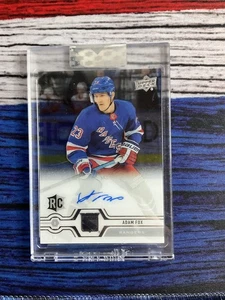 2019-20 Upper Deck Clear Cut Adam Fox #CC-AF RC - Picture 1 of 2