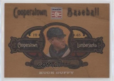 Panini Cooperstown Collection Cooperstown Lumberjacks Hugh Duffy #44 2013 Salón de la fama Foto 1 de 2