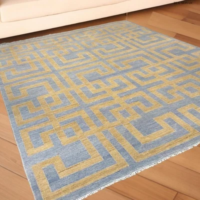 8x10 Turkish Modern Oushak Hand Knotted Rug Bed Room Office Living Room Bedroom. - Image 1 of 4