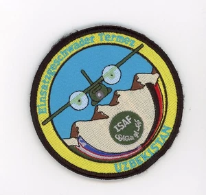 PATCH GERMANY LUFTWAFFE ISAF UZBEKISTAN EISSATTZGESCHWADER TERMEZ C-160 ALONE - Picture 1 of 1