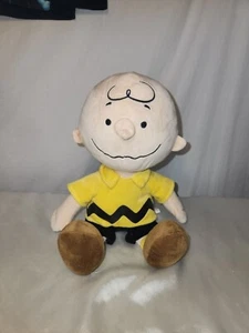 Kohls Cares Charlie Brown Plush 14" Stuffed Doll Toy Snoopy Peanuts - Foto 1 di 1