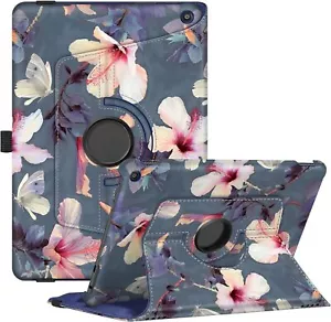 Custodia girevole per tablet Amazon Fire HD 10 (13a gen 2023) supporto girevole cover - Foto 1 di 18