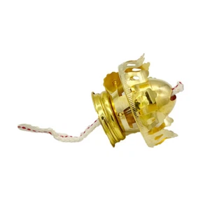 Mecha de lámpara de queroseno base de repuesto de aceite mechas con soporte para quemador de lámparas - Imagen 1 de 12