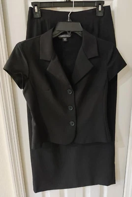 Traje Falda Larga Jonathan Martin Juniors 2 Piezas Negro Manga Corta Talla 3 Foto 1 de 4