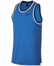 Men's Dri-Fit Classic Mesh Basketball Jersey Pacific Blue Aq5591-402 Xlarge