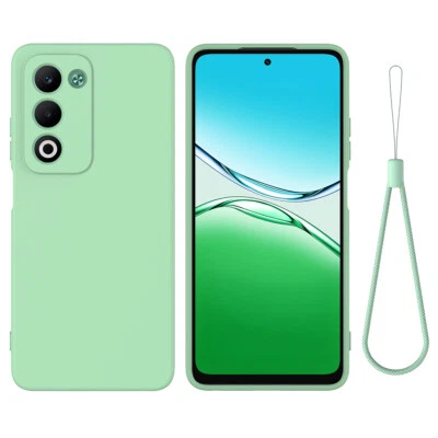 For OPPO A5 4G, Shockproof Skin Touch Feel Soft Liquid Silicone Back Cover Case - Image 1 of 4