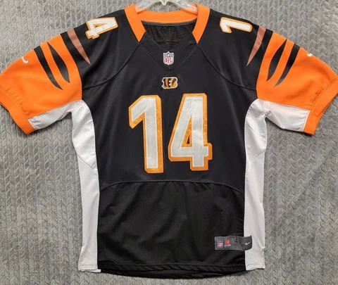 Nike NFL OnField Cincinnati Bengals Andy Dalton #14 Jersey Mens Size 48 XL Black Cover