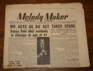 MELODY MAKER 23 JULY 1949 BEBOP BOP SWING BIG BAND TRAD DIXIE BIG BAND JAZZ - Picture 1 of 8