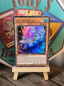 YUGIOH ICEJADE AEGIRINE ULTRA RARE BACH-EN007 1ST EDITION - Foto 1 di 7