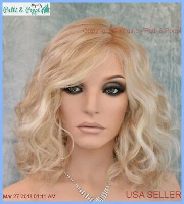 RADIANT BEAUTY GABOR WIG COLOR GL14-22SS SANDY BLOND LACE FRONT MONO PART - Image 1 of 4