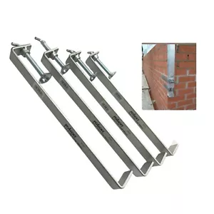 300mm Brick Layers profile Set of 4 Solid Forged Steel Clamps Building Wall - Picture 1 of 5