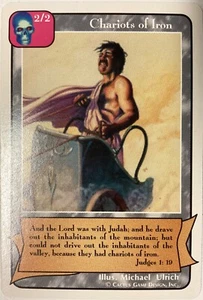 Redemption TCG CCG Limited Chariots of Iron 2 Comm EXCELENTE diseño de juego de cactus - Imagen 1 de 2