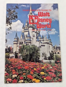 Disney World Guide Centerfold Karte 1977  - Bild 1 von 9