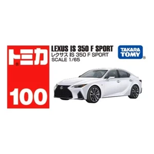 Tomica No.100 Lexus IS 350 F Sport 1/65 White - Picture 1 of 6