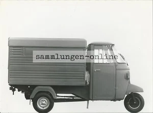 PIAGGIO Ape furgoneta foto fotografía foto de fábrica fotografía coche - Imagen 1 de 2