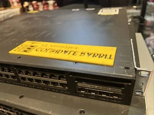 Cisco Catalyst WS-C3650-48PD-L 48-Port 2x 10G Uplink POE Ethernet Switch - Picture 1 of 7