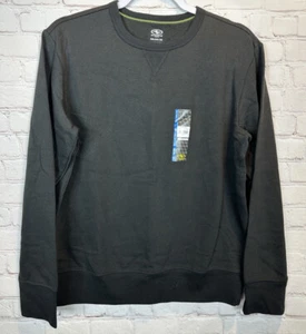 Athletic Works Boys black Fleece Lined Crewneck Sweatshirt Sz 2X, NWT - Picture 1 of 6