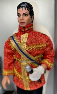 Michael Jackson Doll Superstar Of The 80s American Music Awards Outfit Open Box - Picture 1 of 12