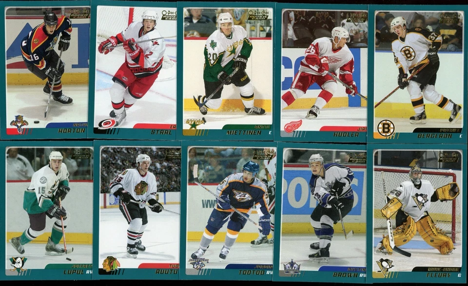 2003-04 O-Pee-chee Update Set 331-340 Bergeron & Fleury RC Sealed Pack or Not - Image 1 of 1
